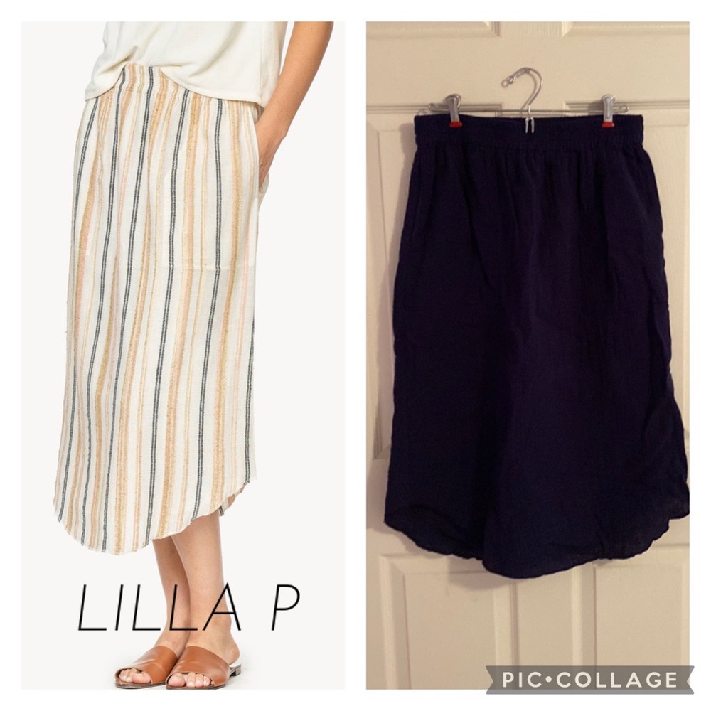 EUC Lilla P Midi Skirt